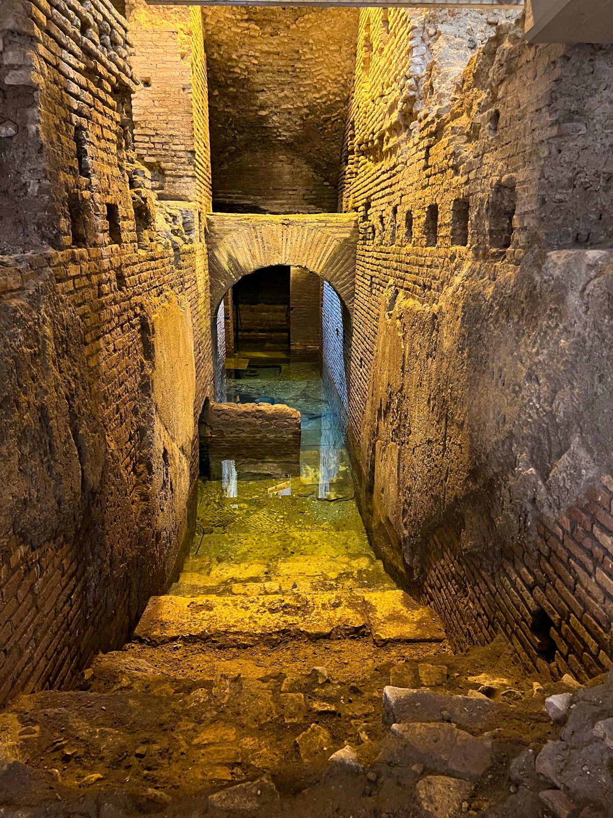 Vicus Caprarius Archaeological Site, Rome, Italy
